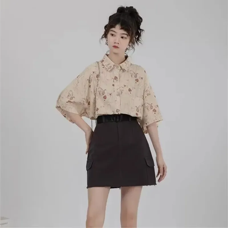Camicie Camicia da donna con t - Korean Lifestyle Student recensione e prezzo
